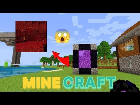 Finally I made a neither portal in Minecraft Survival series in Hindi ...