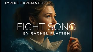 Rachel Platten 'Fight Song' | Lyrics Meaning and Explanation