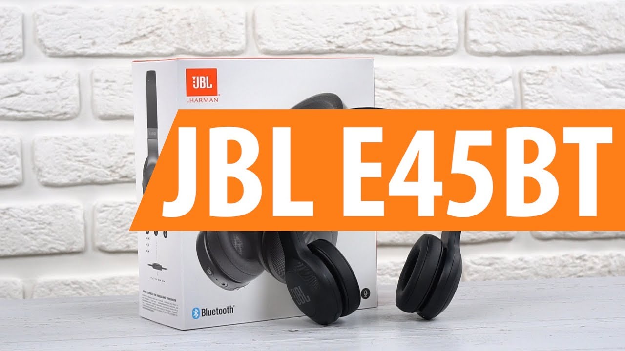 Распаковка JBL E45BT / Unboxing JBL E45BT