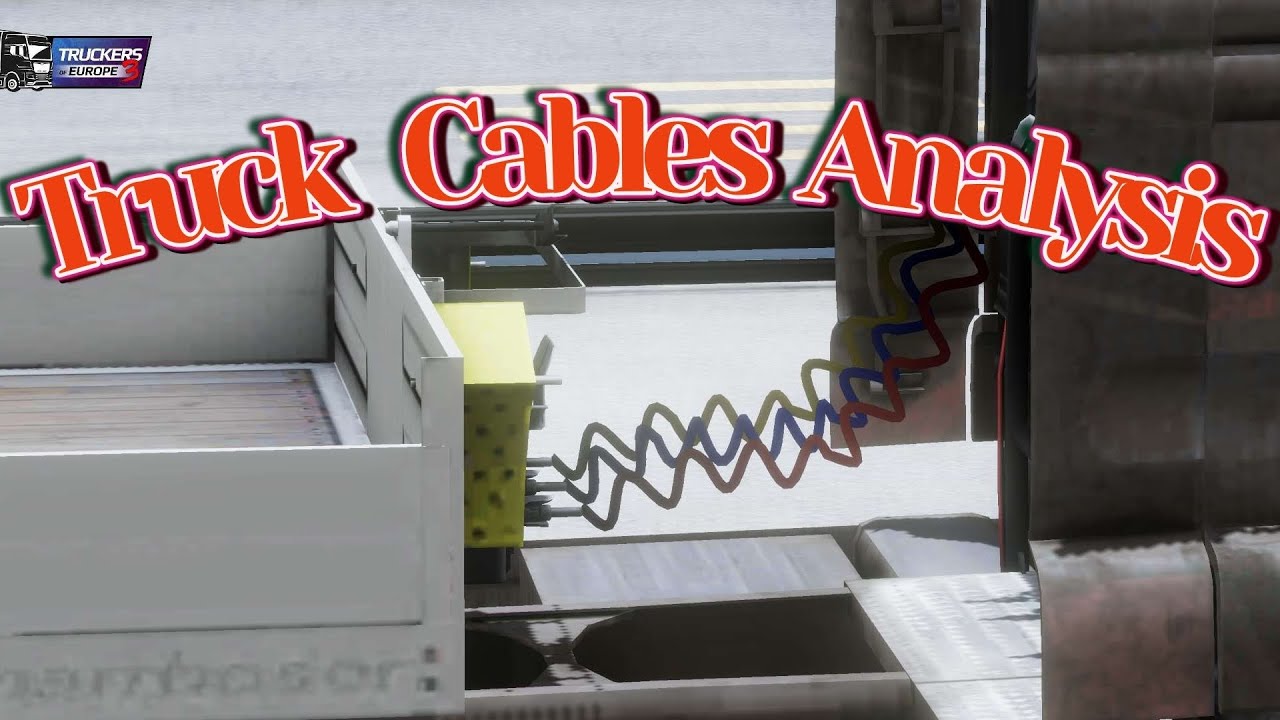 Truck Cables Analysis | truckers of europe 3 | 0.7.61 |⛽️💥🤯