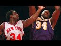 Charles Oakley Lockdown Defensive on Shaquille O'Neal Comp