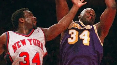 Charles Oakley Lockdown Defensive on Shaquille O'N...
