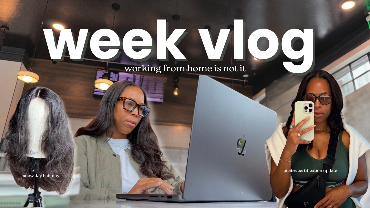 working from home isn't what I expected| pilates certification journey; weekly vlog ep.2