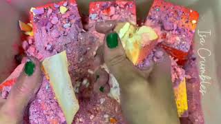 Dyed Gym Chalk Block Mass Crush Asmr Crumbles