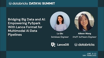 Bridging Big Data and AI  Empowering PySpark With Lance Format for Multi Modal AI Data Pipelines
