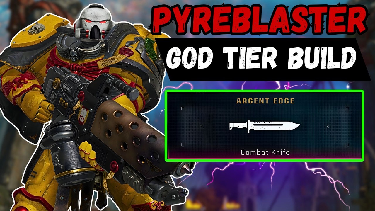 GOD TIER Pyreblaster Tactical Build That Completely Trivializes Boss Fights SOLO - Space Marine 2