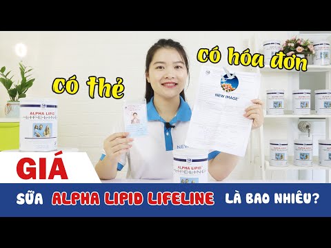 Video ALPHA LIPID LIFELINE CHÍNH HÃNG CÓ GIÁ BAO NHIÊU? - youtube