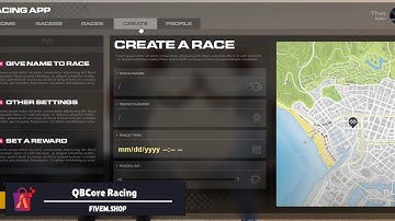 FiveM Racing Script | FiveM Race Tablet Script #fivem #script #qbcore #racing