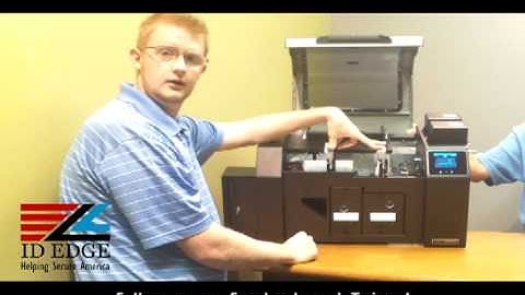 Encoding and Laser Engraving with the Fargo 8500 | Denver Access Control Systems