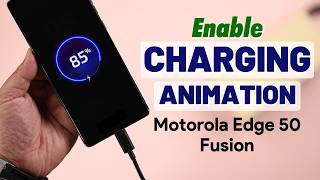 Moto Edge: How to Enable Charging Animations on Motorola! screenshot 3