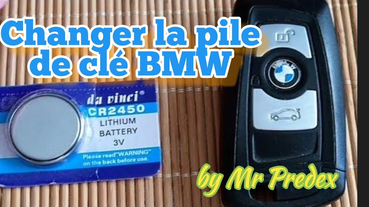 BOÎTIER CLÉ + batterie télécommande pour BMW Série 3 E90 E91 E92