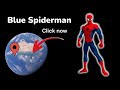 Blue spiderman   on google maps and google earth  shorts worldyguy2m