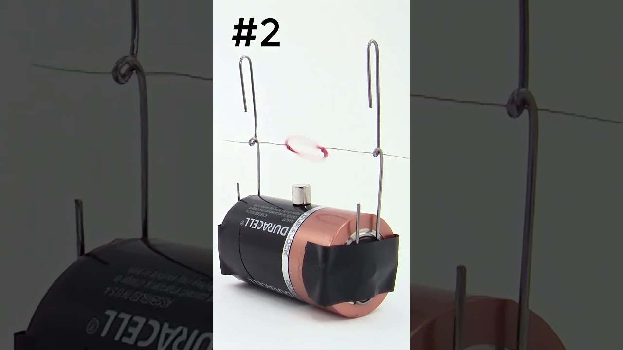 3 Simple DIY Motor Experiments See Full Video For Instructions Stem Diy Experiment