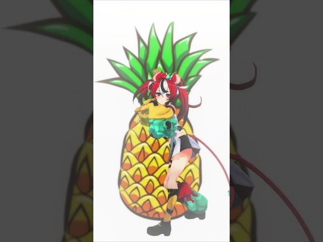 【踊ってみた】PINEAPPLE by Takanashi Kiara DANCE COVER #shortsのサムネイル