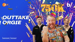 Jubiläums Jubel: Wir feiern 750.000 Abos – mit lustigem Bonus-Material.