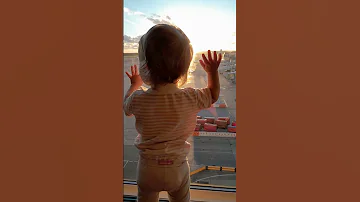 Cute Baby Girl At The Airport Ready For Takeoff Gatwick Cutebaby Babygirl 