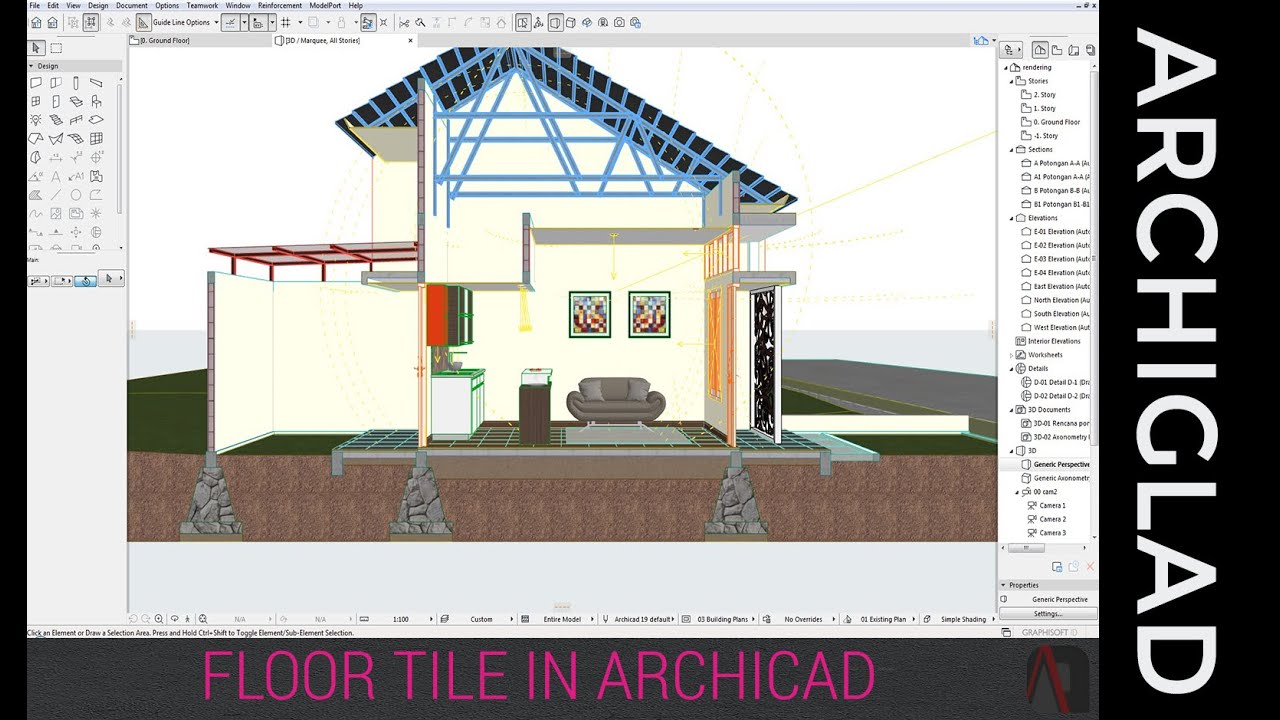 archicad tiles download