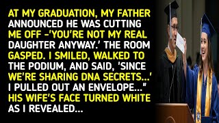 Details AT MY GRADUATION, MY FATHER ANNOUNCED HE WAS CUTTING ME OFF -'YOU'RE NOT MY REAL DAUGHTER... Guide