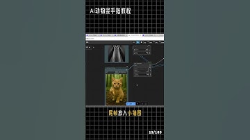 暂停Current Time 00:03Duration 00:50MuteAI动物比手势教程拆解，趁国内还没火赶紧学起来！(19/100)