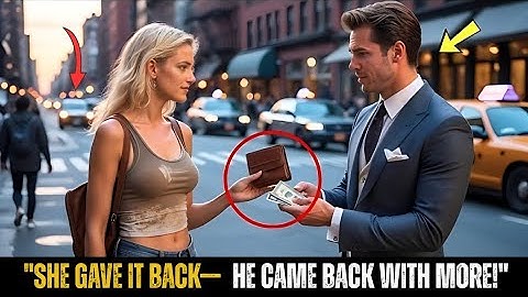 Returning a lost wallet, she never expected the millionaire owner to fall for her honesty....!"