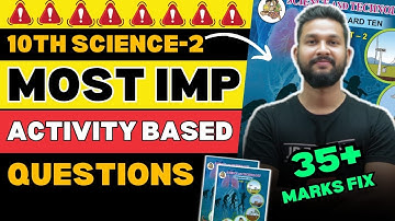 URGENT VIDEO‼️| 10TH SCIENCE 2 MOST IMPORTANT ACTIVITY BASED QUESTIONS | JR TUTORIALS |