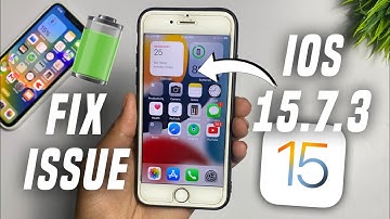 iOS 15.7.3 Update Issue 😥| FIX iOS 15.7.3 Battery draining Issue | Fix iOS 15.7.3 Battery Draining |