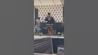 Csana performing live at Isingqisethu cultural music festival in Port st John's 2022. Ndombeleleni