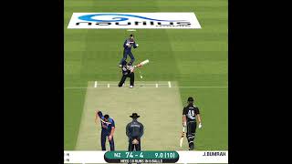Jasprit Bumrah Best Yorker Wickets || Real Vs Game || Real Cricket 20 || #Shorts #Ytshorts #shorts screenshot 5