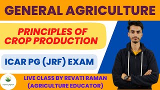 Principles of crop production / General Agriculture class - 3 / ICAR PG (JRF) / Inspiring Agricon screenshot 2