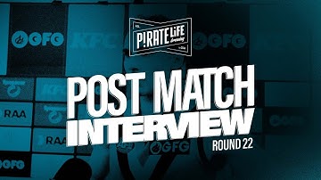 Pirate Life Post Match: Jeremy Finlayson