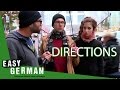 Asking for directions in German | Easy German 164