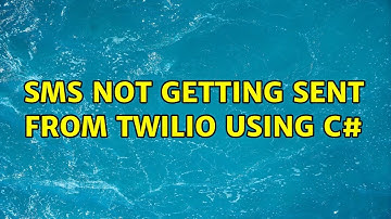 SMS not getting sent from Twilio using C# (2 Solutions!!)