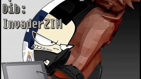 Speed-modeling Dib membrane invader Zim