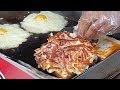 Ham Cheese Egg Toast - Korean Street Food / 햄치즈 토스트