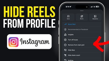 How to Hide/Unhide Instagram Reel Video from Profile Grid | Remove Reels | Enable Instagram Reels