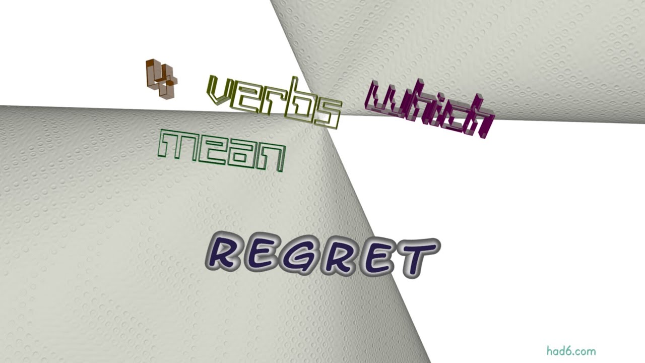 Regret synonym 3 letters