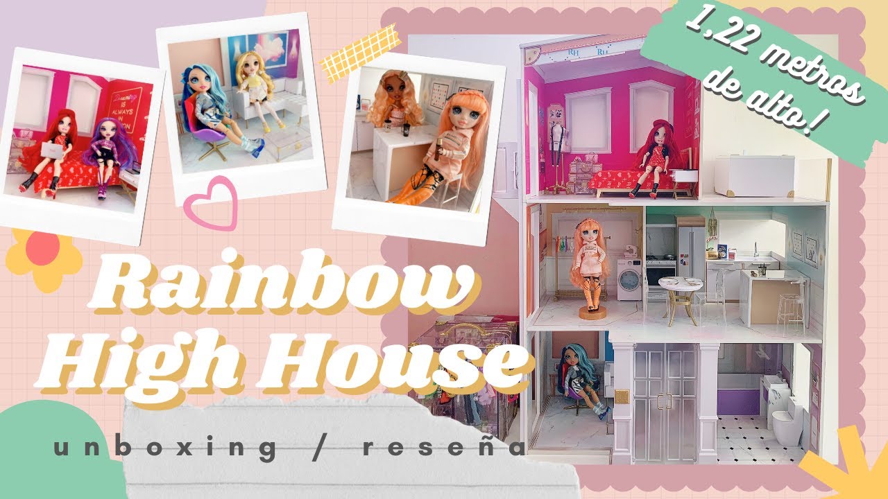 cilindro Poderoso Bronceado Compré la casa de Rainbow High y salió MAL 😱 pero lo arreglé! | unboxing  en español - YouTube