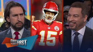 Patrick Mahomes wins NFL MVP ahead of Chiefs Super Bowl clash vs. Eagles | NFL | FIRST THINGS FIRST