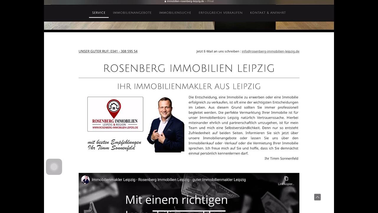 Immobilienmakler Leipzig - Rosenberg Immobilien - Timm Sonnenfeld