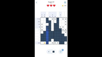 Daily Challenge: Nonogram 22 August 2023