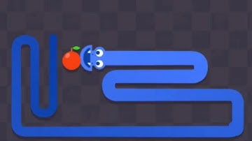 Google Snake Classic Mode - 50 apples in 1m 04s 152ms (1 apple / Speed Fast / Size Standard)