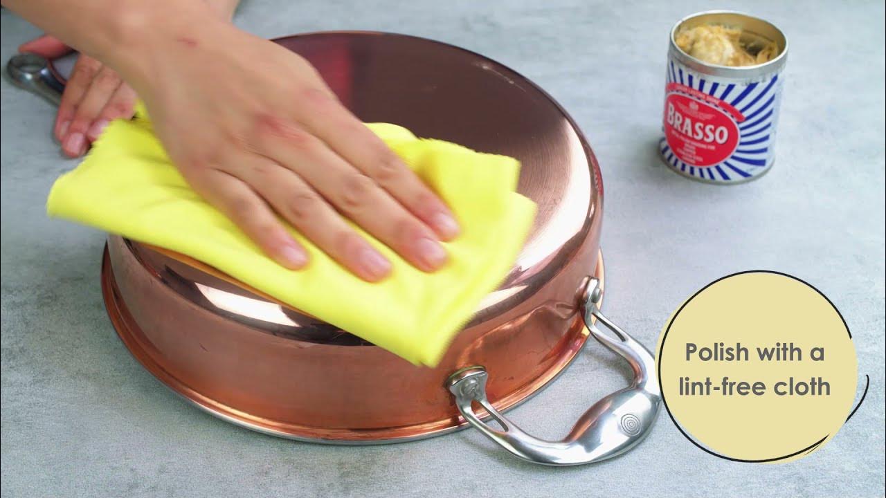 How to Clean Copper Cookware YouTube