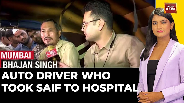 Saif Ali Khan Attacked: Auto Driver Recounts Saif's Ride To Hospital, Bleeding Saif Was With Taimur