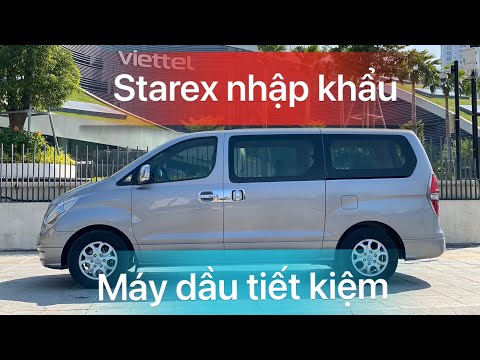 Video Xe 9 chỗ nhập khẩu máy dầu Hyundai Starex cho các bác... - youtube
