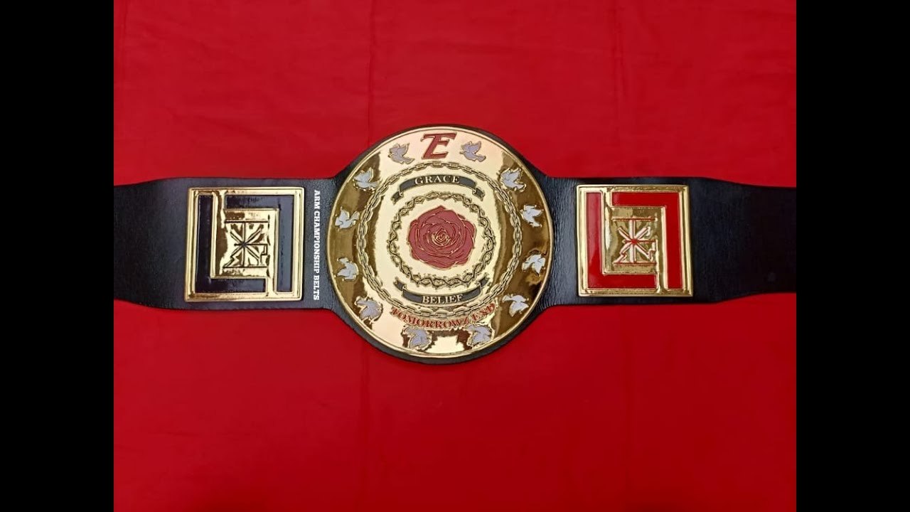 CUSTOM MADE WRESTLING CHAMPIONSHIP BELT