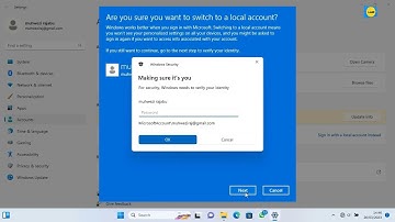How to Remove Microsoft Account from Windows 11 (2023)