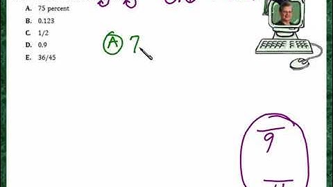 Praxis Application DEC027  Compare decimal numbers, fractions, & percentages