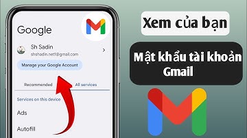 Cách xem Mật khẩu id Gmail từ thiết bị di động (Mới 2023) | xem mật khẩu gmail trong tài khoản gmail