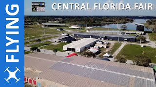 CENTRAL FLORIDA FAIR / Flying over Central Florida Fairgrounds in Orlando, Florida