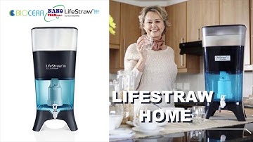 Máy lọc nước và Thiết bị lọc nước, xử lý nước - LifeStraw Home - Thụy Sĩ